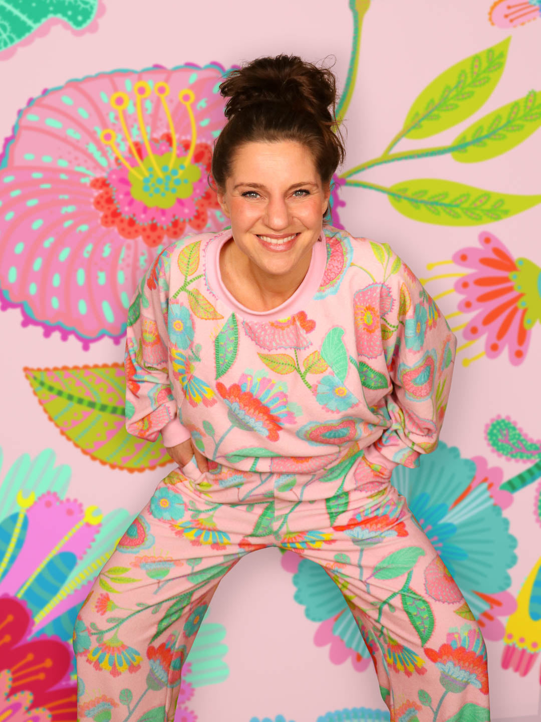 J&J Bio Frottee Paradise Petals hellrosa