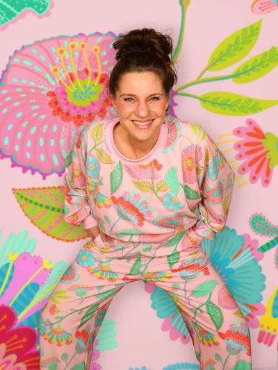 J&J Bio Frottee Paradise Petals hellrosa