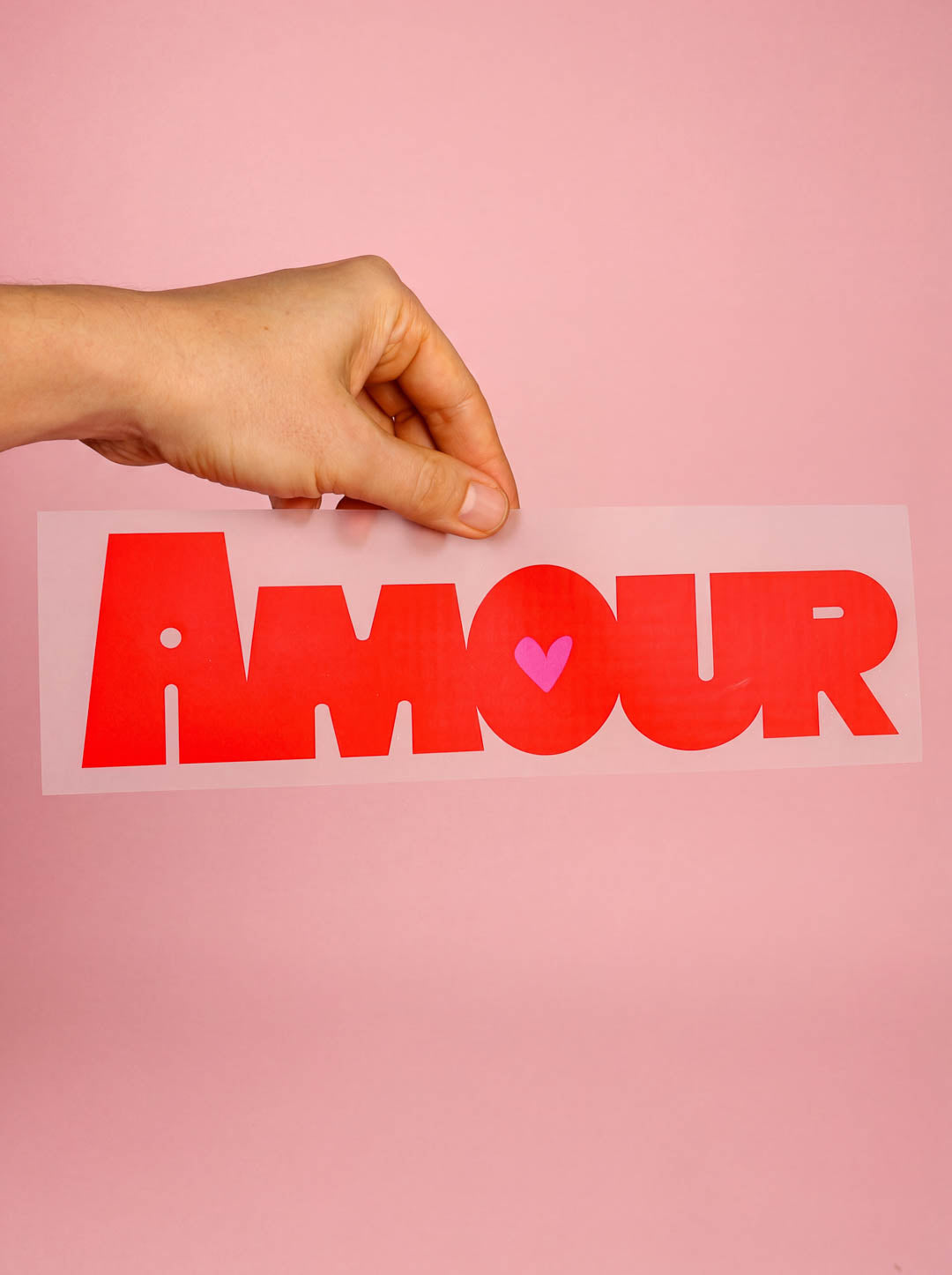 J&J Bügelbild XL - Amour