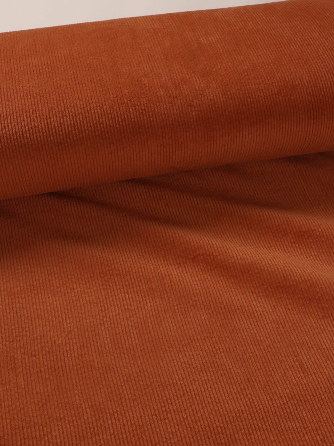 J&J Cord Uni 6W Stretch cognac