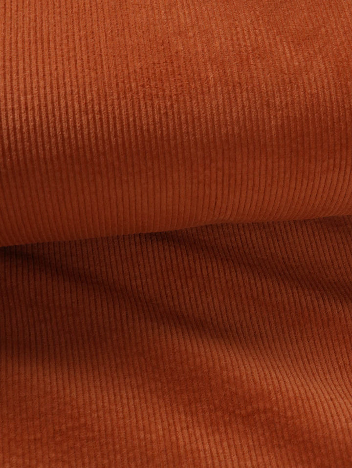 J&amp;J Cord Uni 6W Stretch cognac