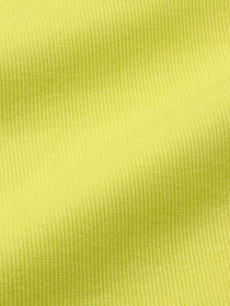 J&J Rippjersey uni | Bündchen light lemon extrabreit