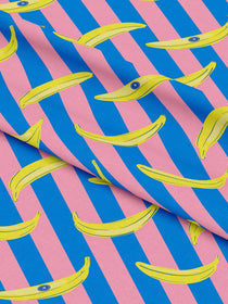 J&J Bio Canvas Let's go Bananas rosa royal