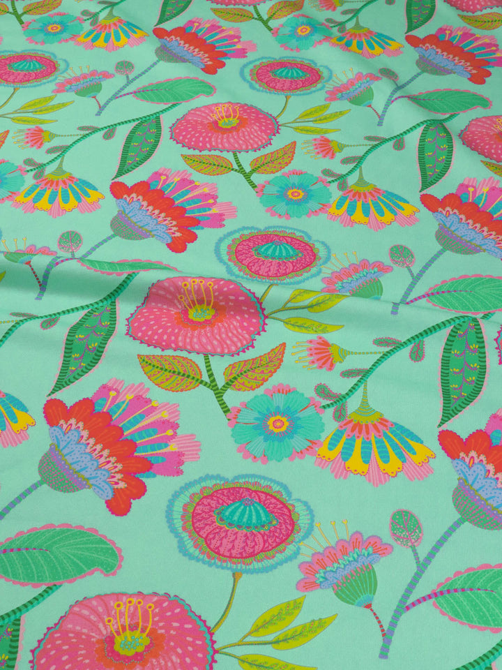 J&amp;J Bio Retrosweat Paradise Petals aqua
