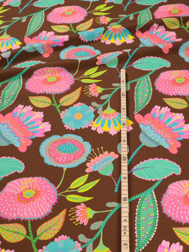 J&amp;J Bio Retrosweat Paradise Petals braun