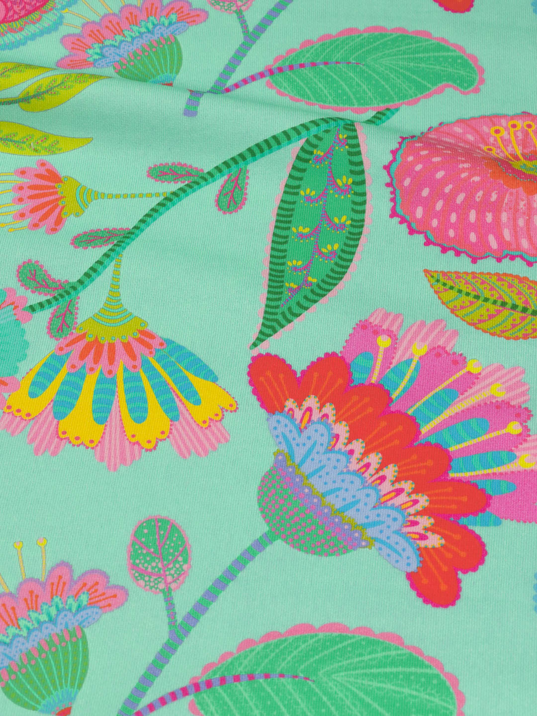 J&amp;J Bio Retrosweat Paradise Petals aqua