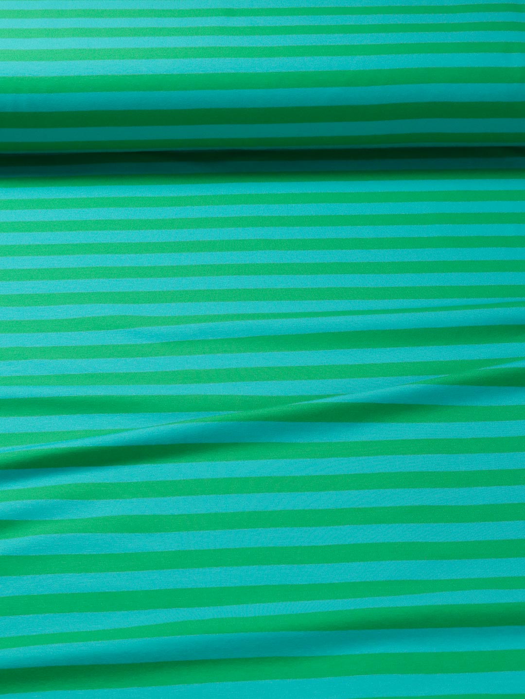 J&J Bio Jersey Ringelz emerald-grün