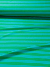 J&J Bio French Terry Ringelz grün-türkis