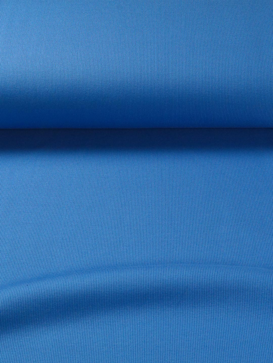 J&J Bio Rippjersey royal | Bündchenstoff