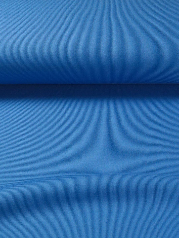 J&amp;J Bio Rippjersey royal | Bündchenstoff