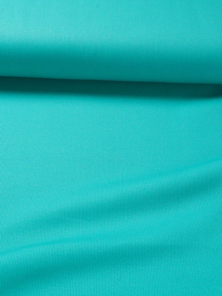J&amp;J Bio Rippjersey emerald | Bündchenstoff