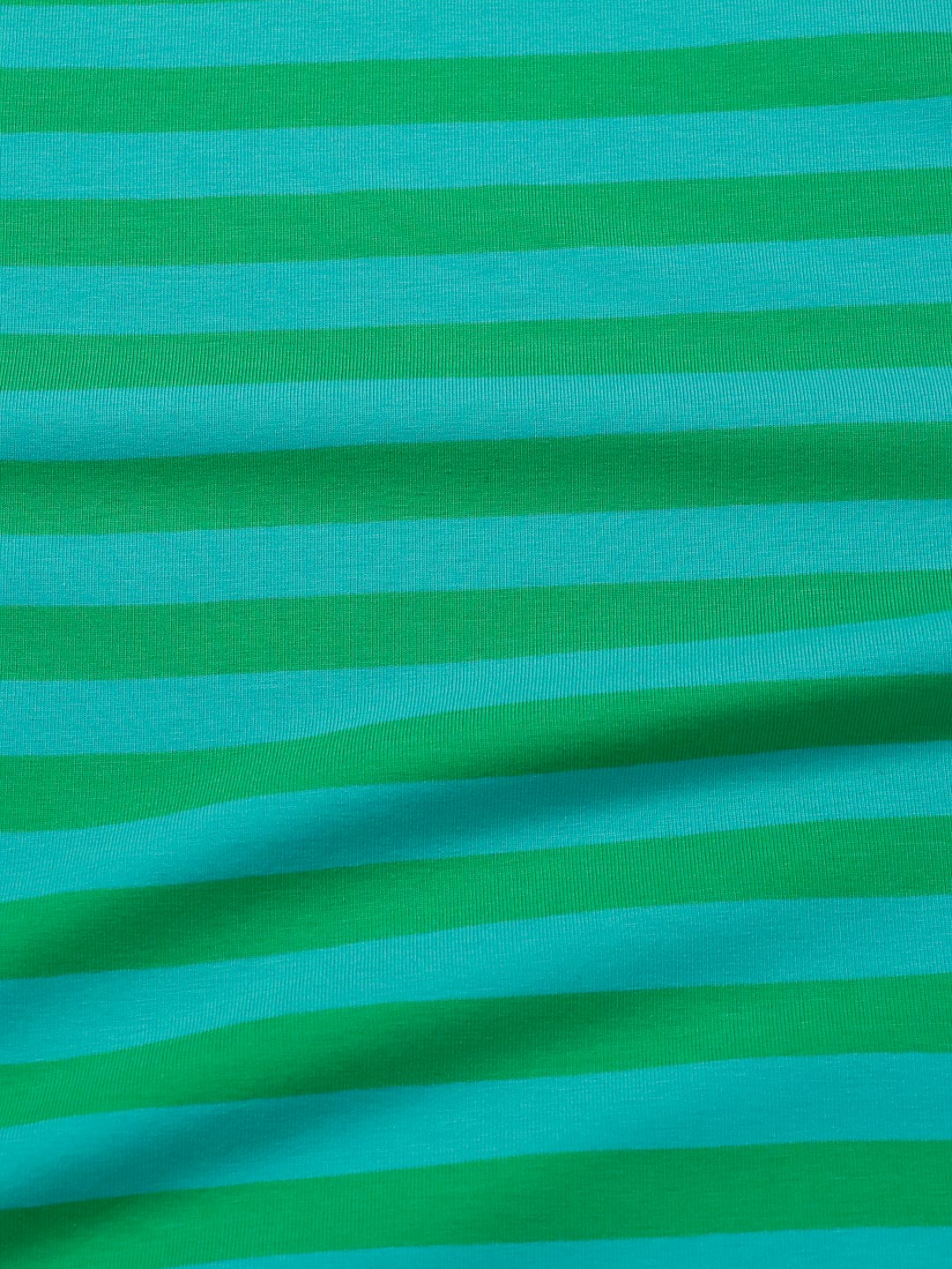 J&amp;J Bio Jersey Ringelz emerald-grün