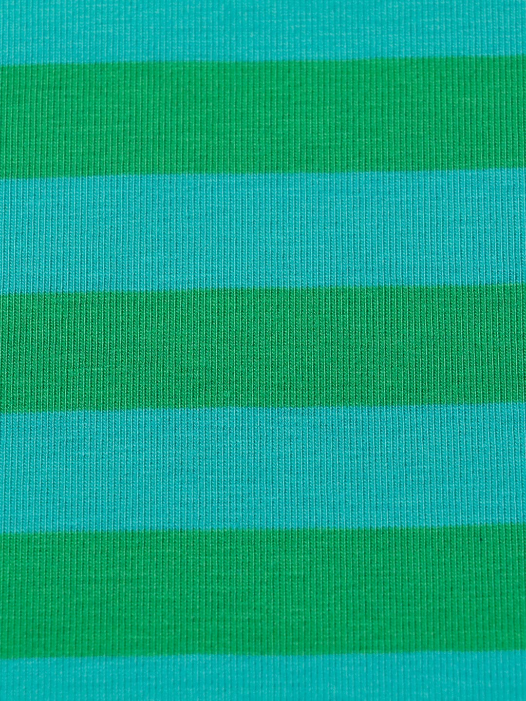 J&amp;J Bio Jersey Ringelz emerald-grün