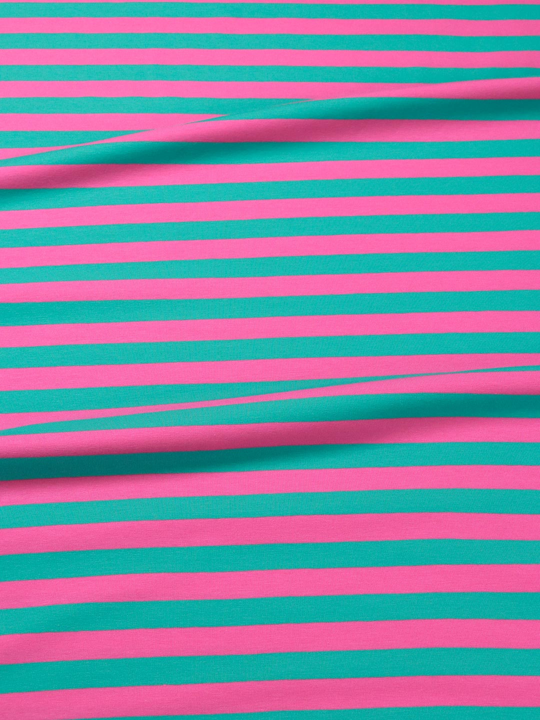 J&amp;J Bio Jersey Ringelz emerald-hot pink