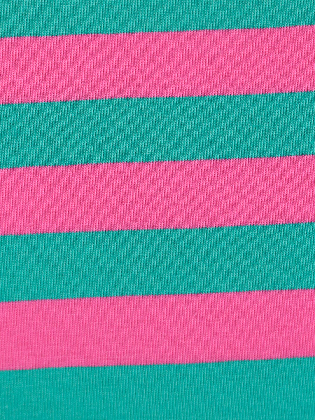 J&amp;J Bio Jersey Ringelz emerald-hot pink