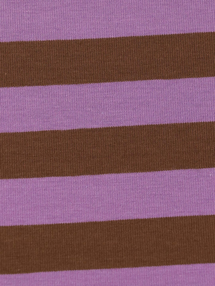 J&amp;J Bio Jersey Ringelz crocus-braun