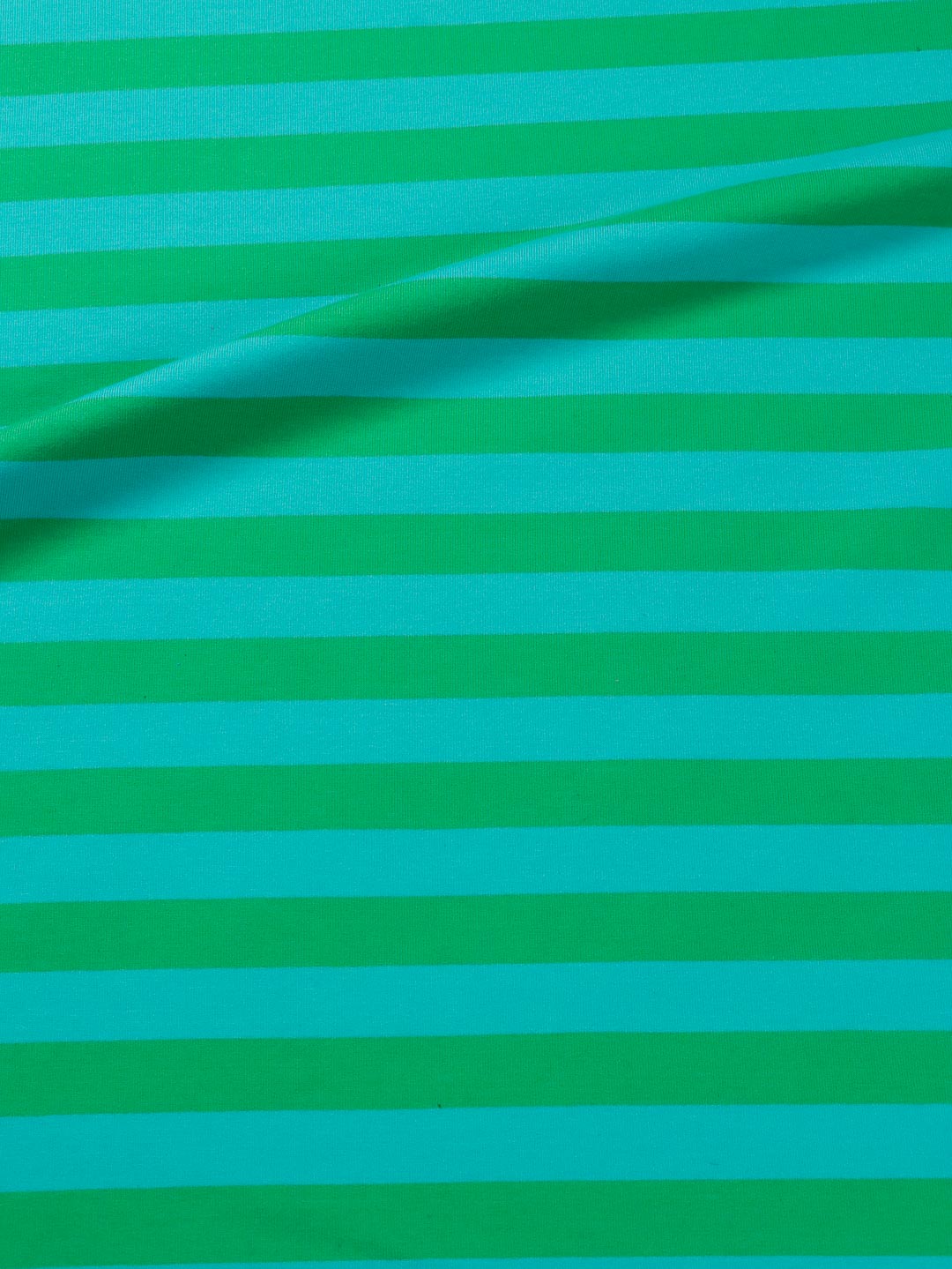 J&amp;J Bio French Terry Ringelz emerald-grün