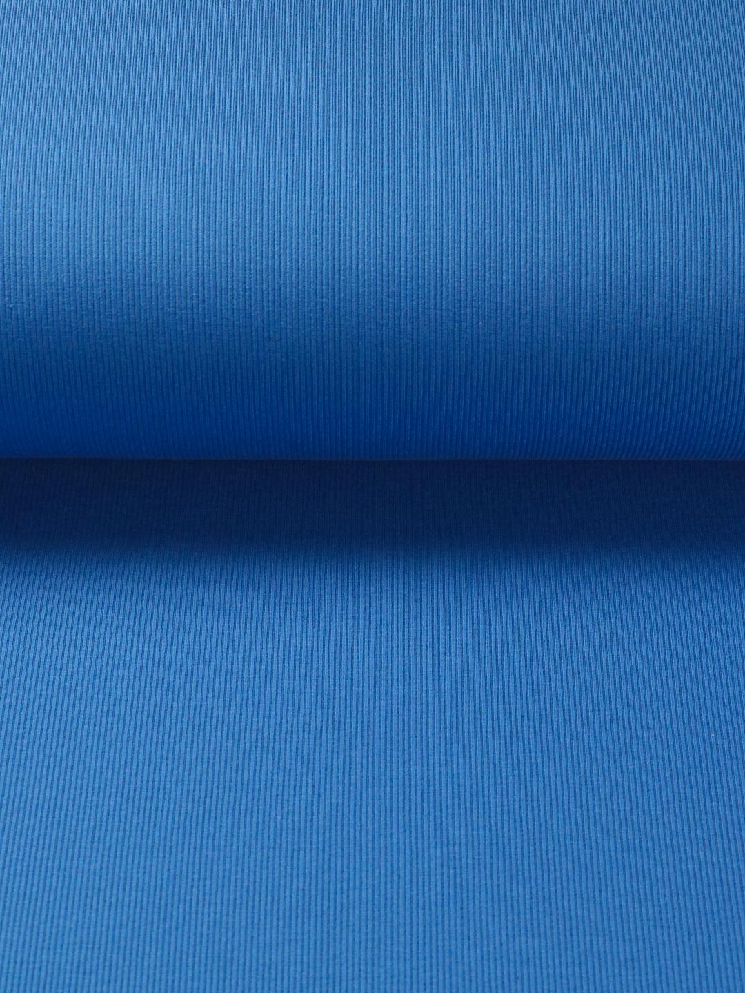 J&J Bio Rippjersey royal | Bündchenstoff leicht