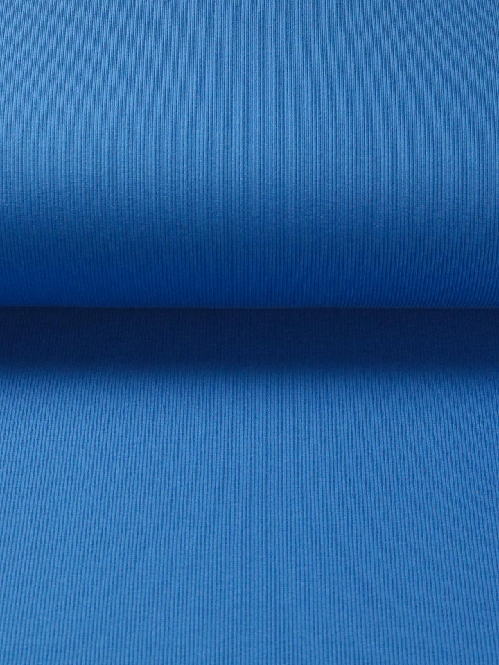 J&amp;J Bio Rippjersey royal | Bündchenstoff leicht