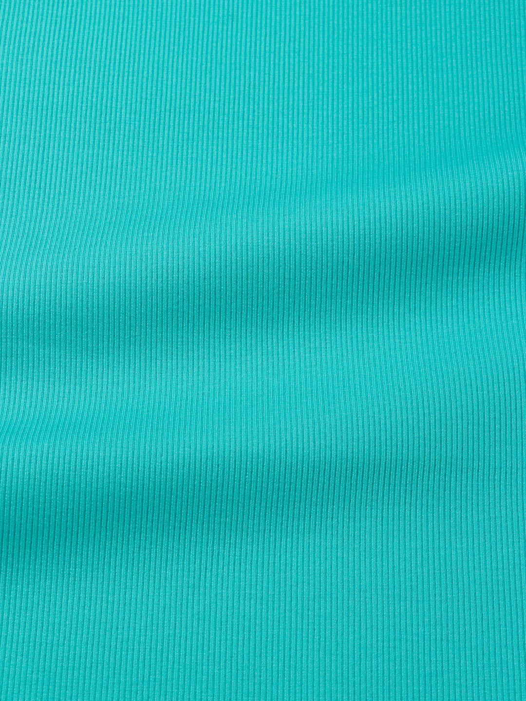 J&amp;J Bio Rippjersey emerald | Bündchenstoff leicht