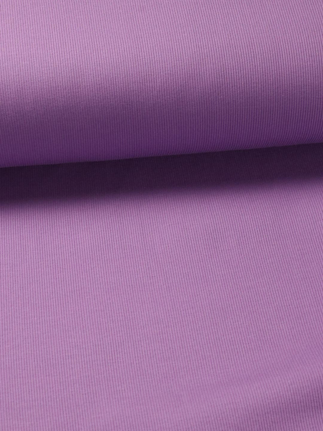 J&amp;J Bio Rippjersey crocus | Bündchenstoff schwer