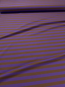 J&J Bio Jersey Ringelz lila-braun