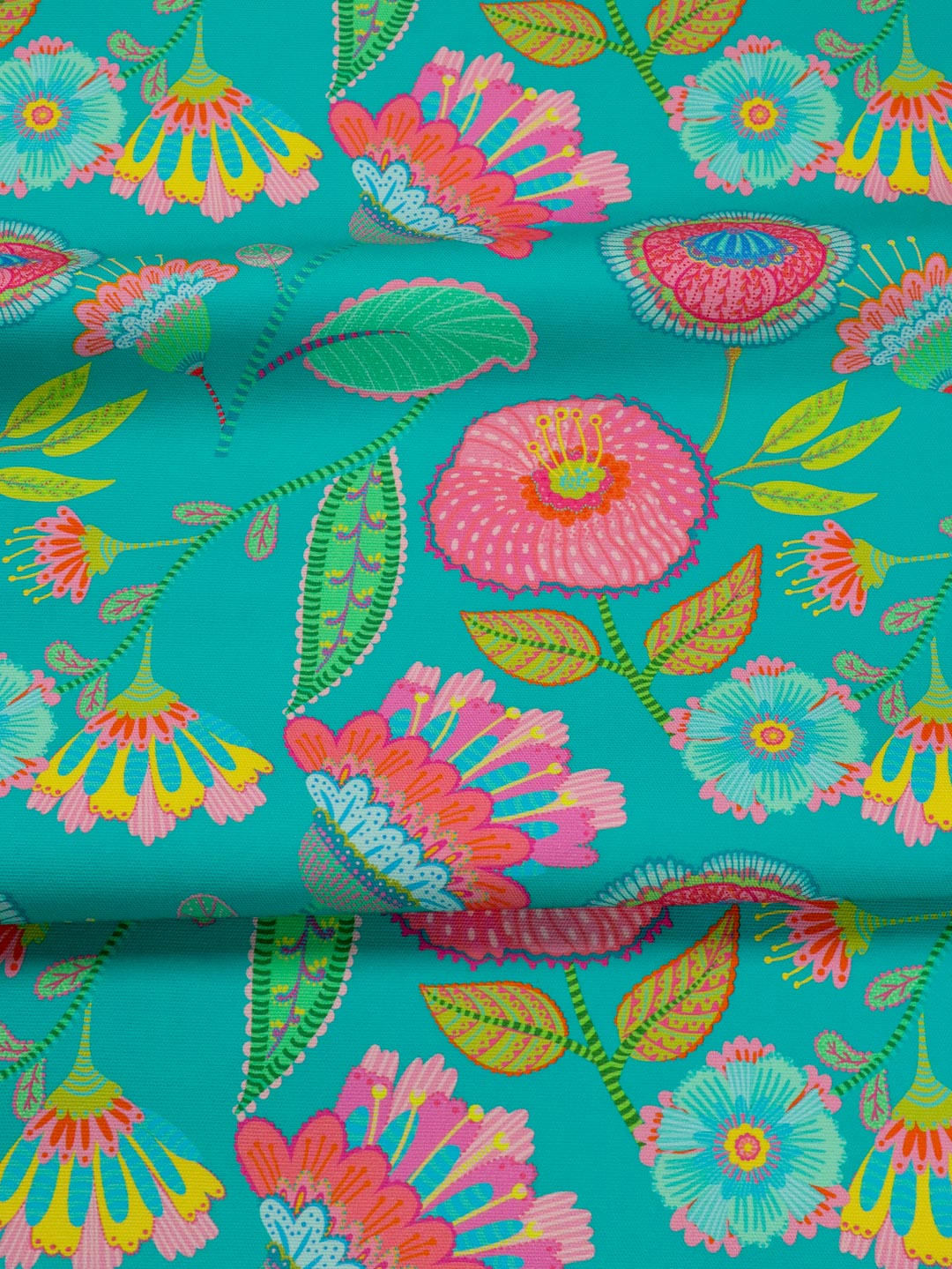 J&J Bio Canvas Paradise Petals emerald