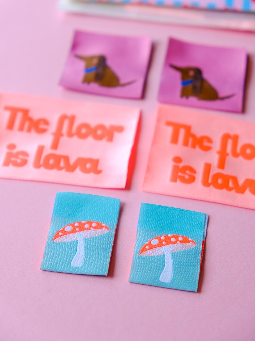 J&amp;J Web-Labelz the Floor is Lava