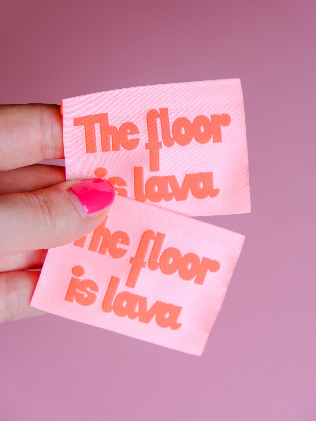 J&amp;J Web-Labelz the Floor is Lava
