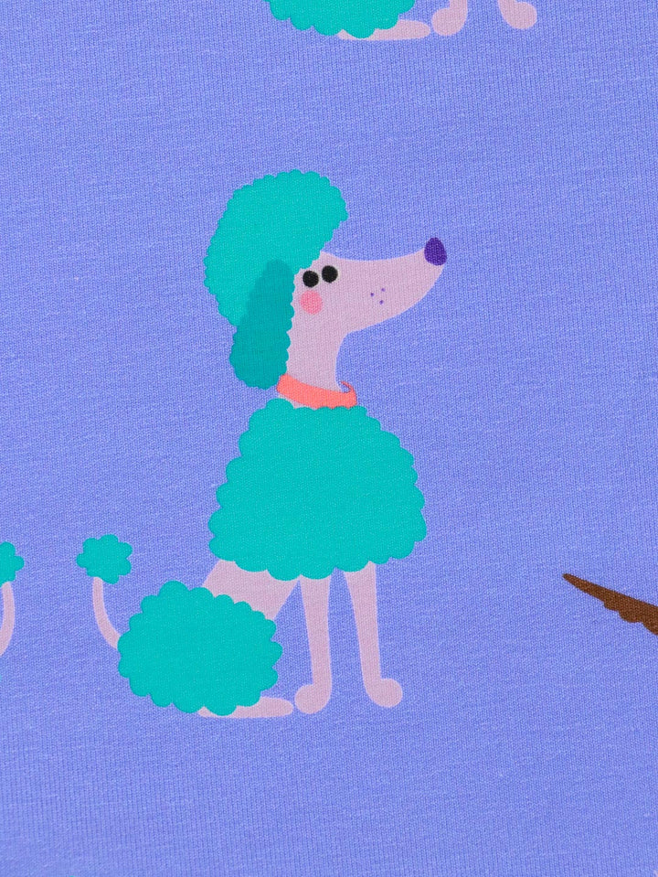 J&amp;J Bio French Terry Franzl &amp; Princess blueberry