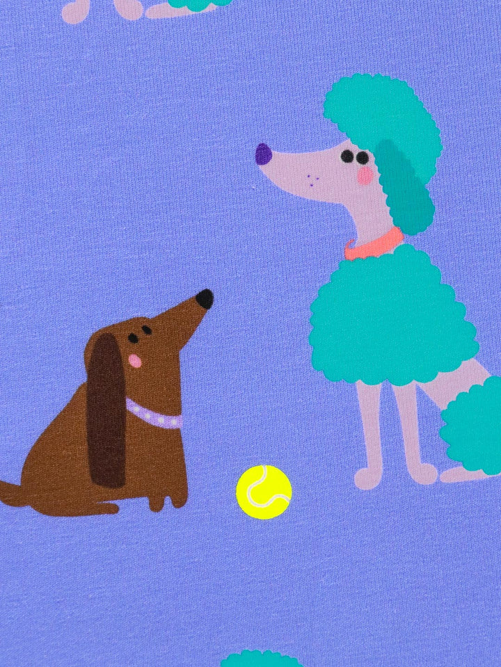 J&amp;J Bio French Terry Franzl &amp; Princess blueberry