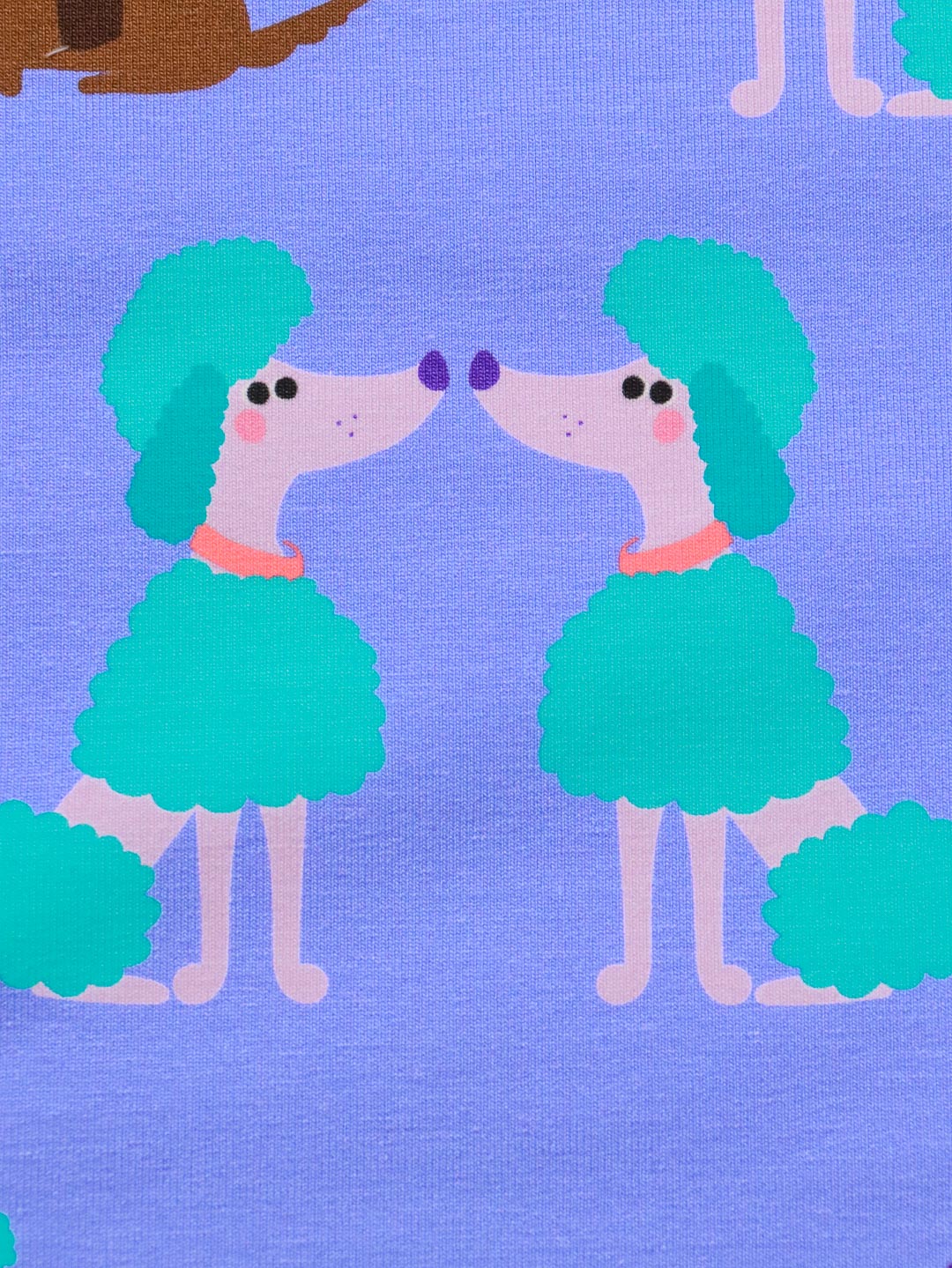 J&amp;J Bio French Terry Franzl &amp; Princess blueberry