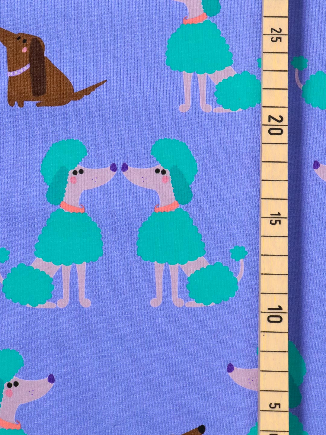 J&amp;J Bio French Terry Franzl &amp; Princess blueberry