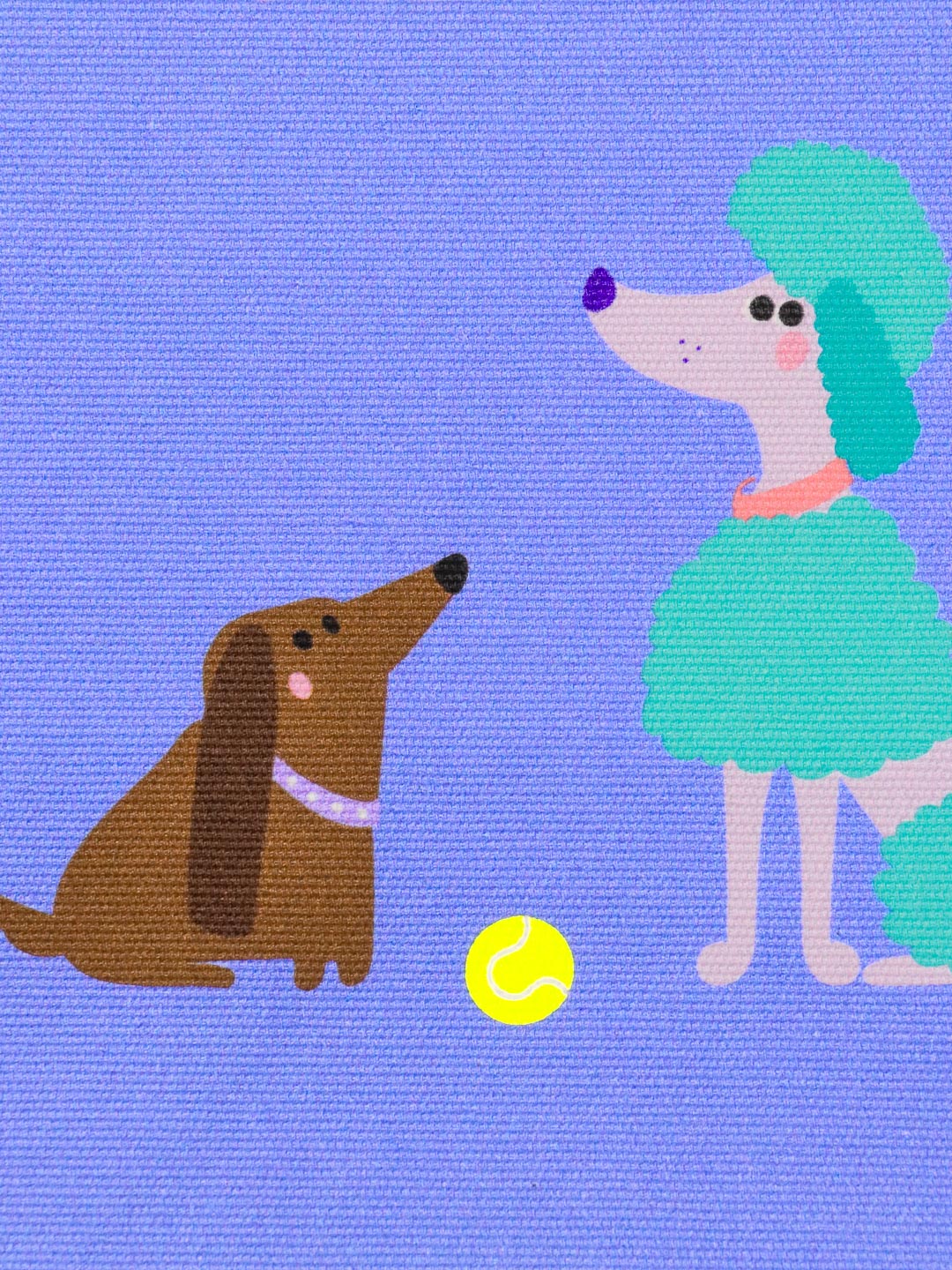 J&amp;J Bio Canvas Franzl &amp; Princess blueberry