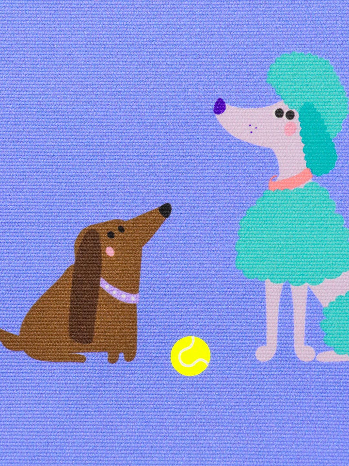 J&amp;J Bio Canvas Franzl &amp; Princess blueberry