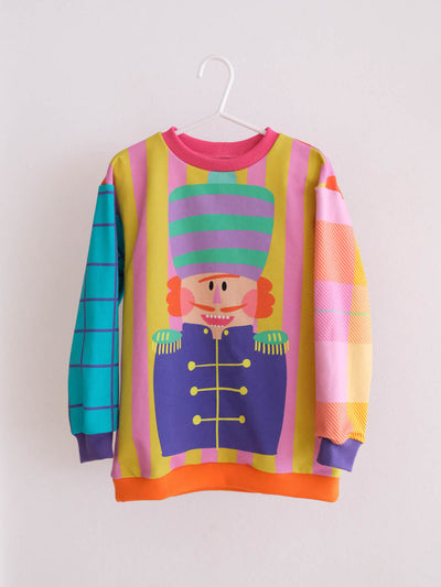 J&J Bio French Terry Panel Nutcracker