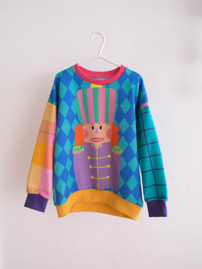 J&J Bio French Terry Panel Nutcracker