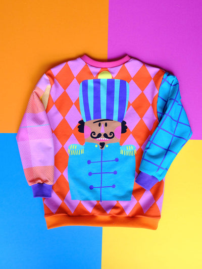 J&J Bio French Terry Panel Nutcracker