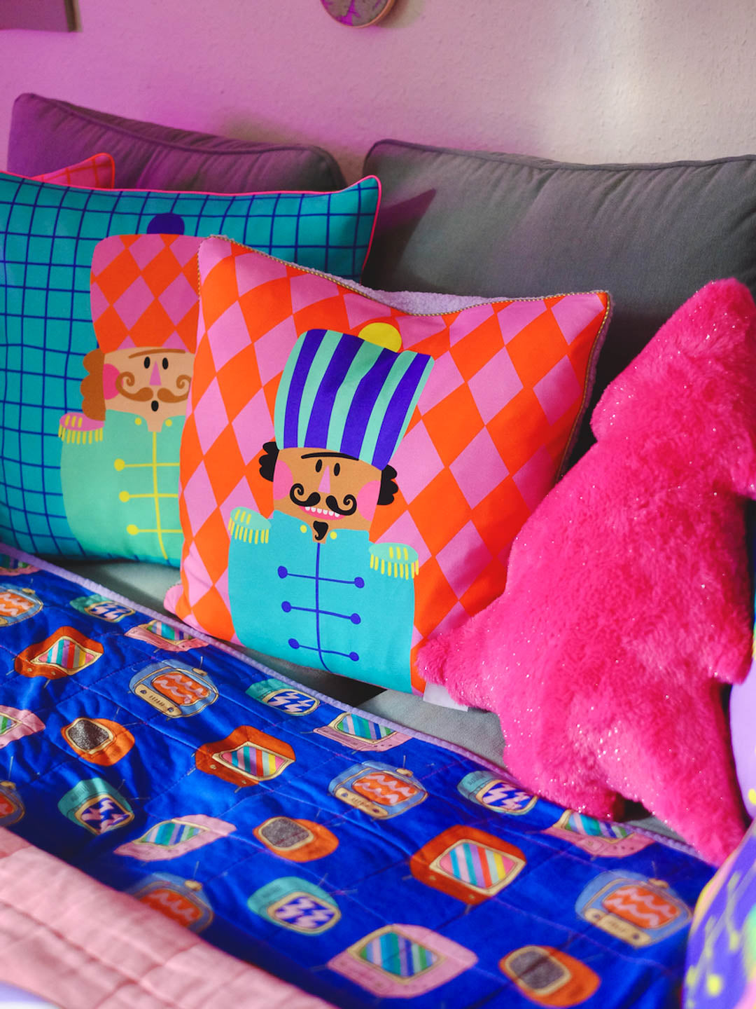 J&J Bio French Terry Panel Nutcracker