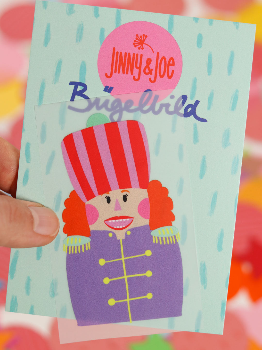 J&amp;J Bügelbild Daughter of a Nutcracker