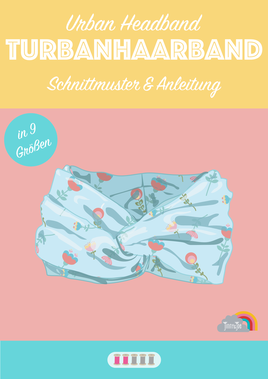 eBook: Turbanhaarband - Urban Headband-E-Book-Jinny & Joe