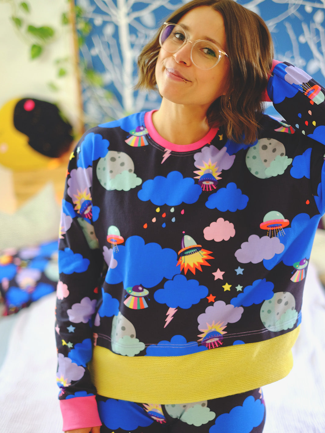 J&amp;J Bio-Jersey Beam Me Up navy