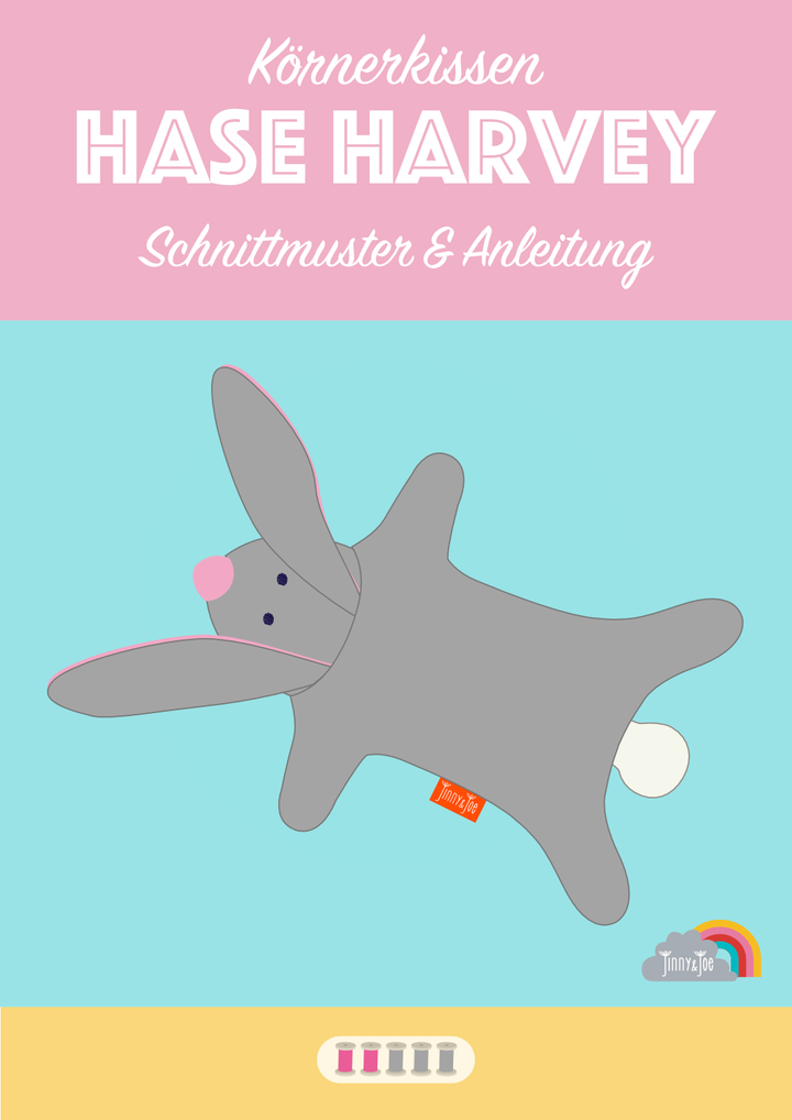 eBook: Körnerkissen - Hase Harvey-E-Book-Jinny &amp; Joe