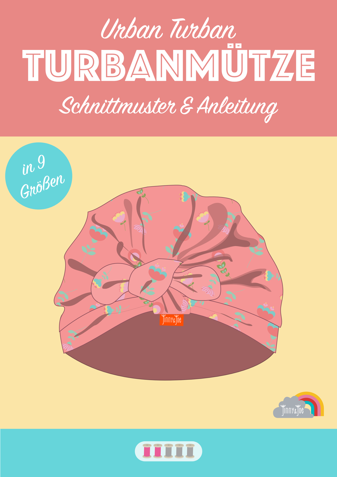 eBook: Turbanmütze - Urban Turban-E-Book-Jinny & Joe