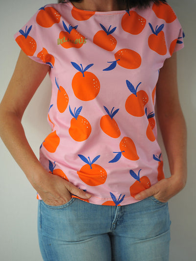 J&J Jersey leicht Sweet Tangerines rosa